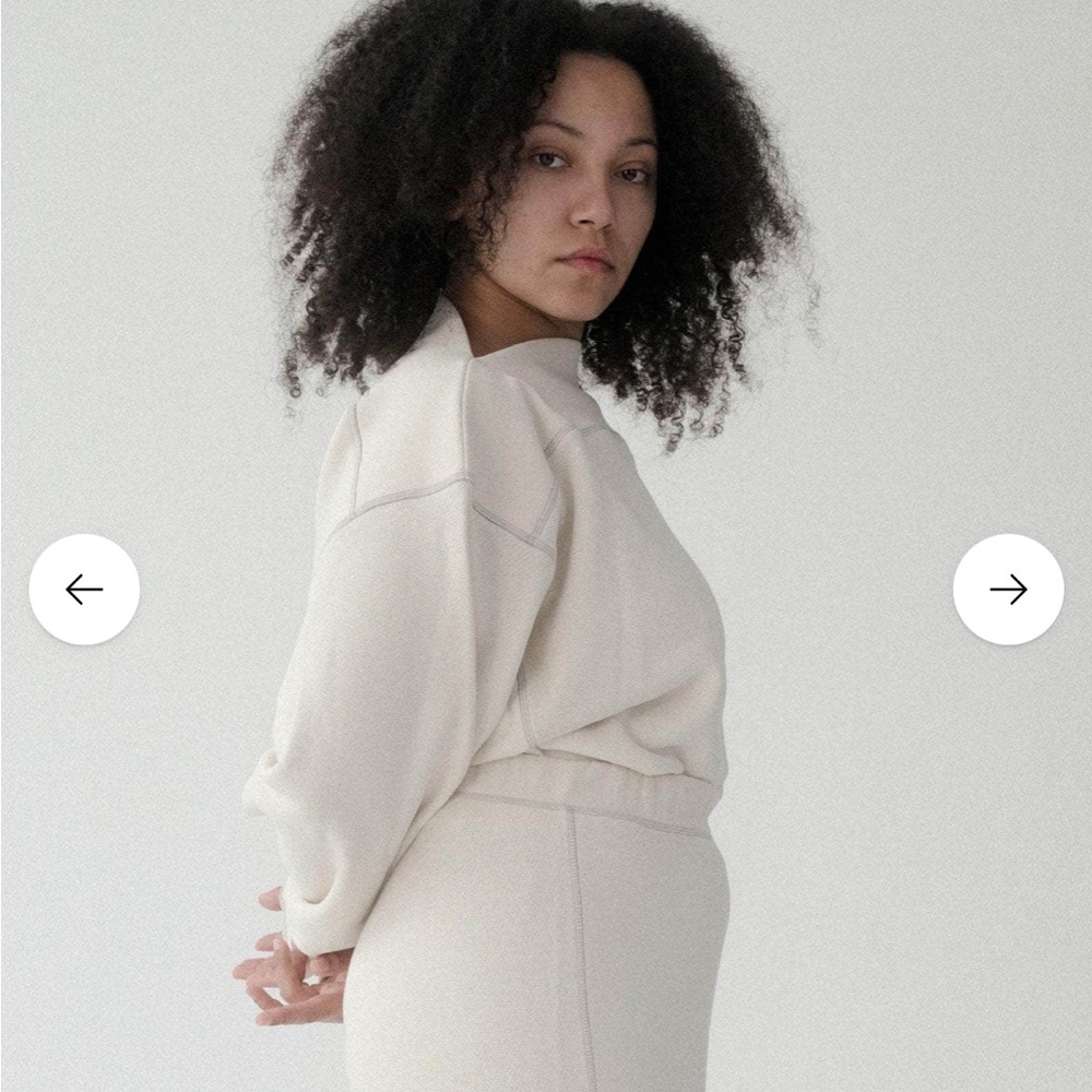 Baserange Way Boat Sweater in Undyed Grey